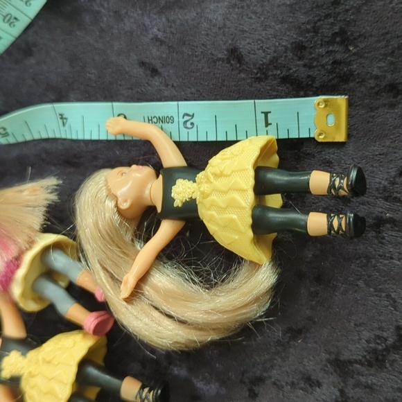 McDonalds American Girl Mini Doll Happy Meal 2014 Lot of 3 Dolls - Picture 5 of 5